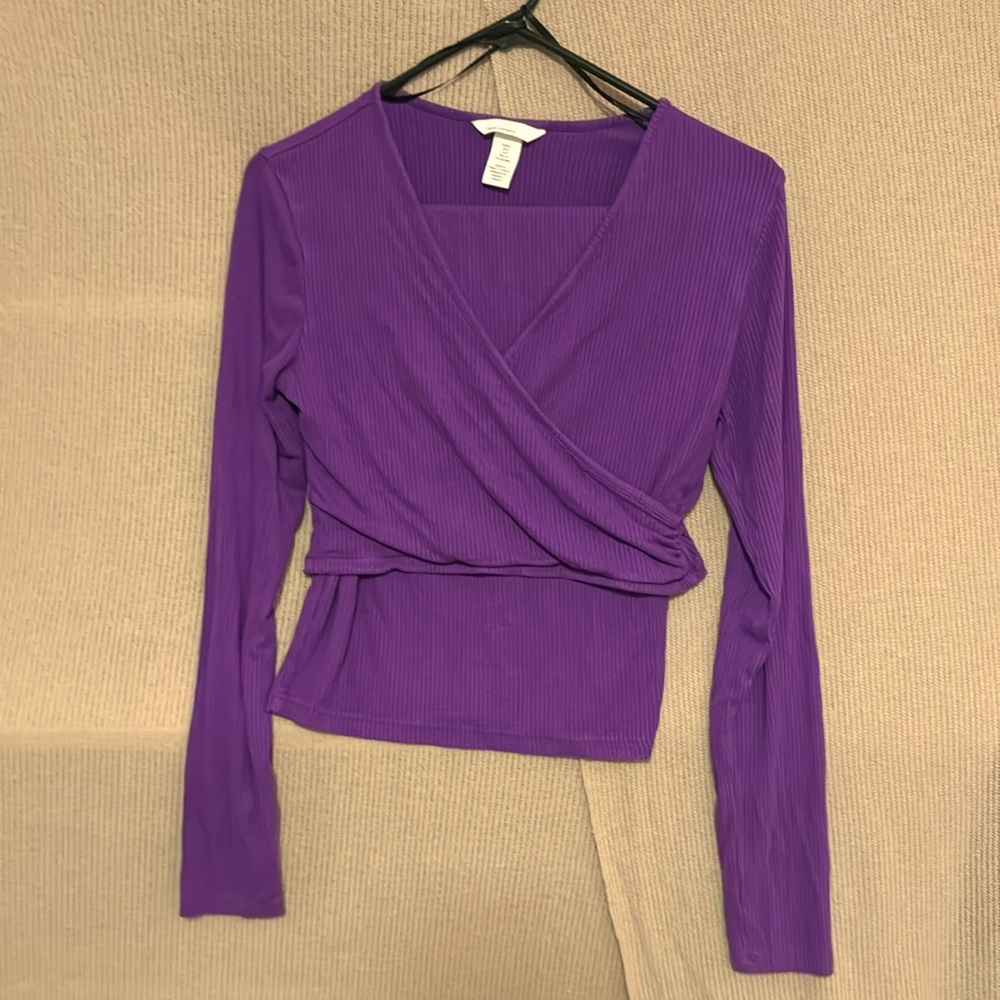 H&M Maternity 2-pc midi skirt & LS top